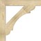 Ekena Millwork Olympic Block Rough Sawn Bracket, Douglas Fir, 4"W x 30"D x 30"H BKT04X30X30OLY05RDF - alternate 3